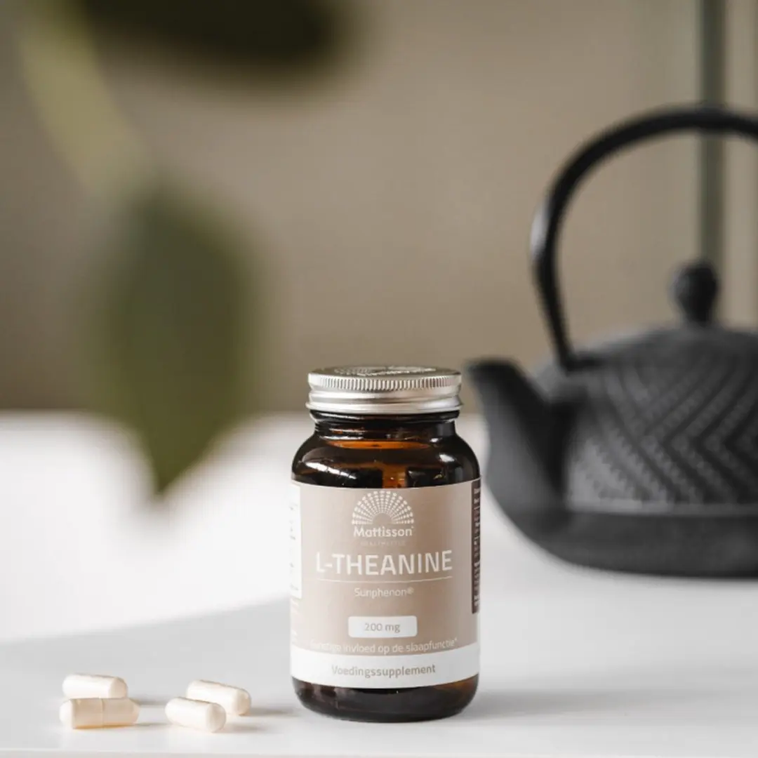 Mattisson L-Theanine 200mg 60 Capsules
