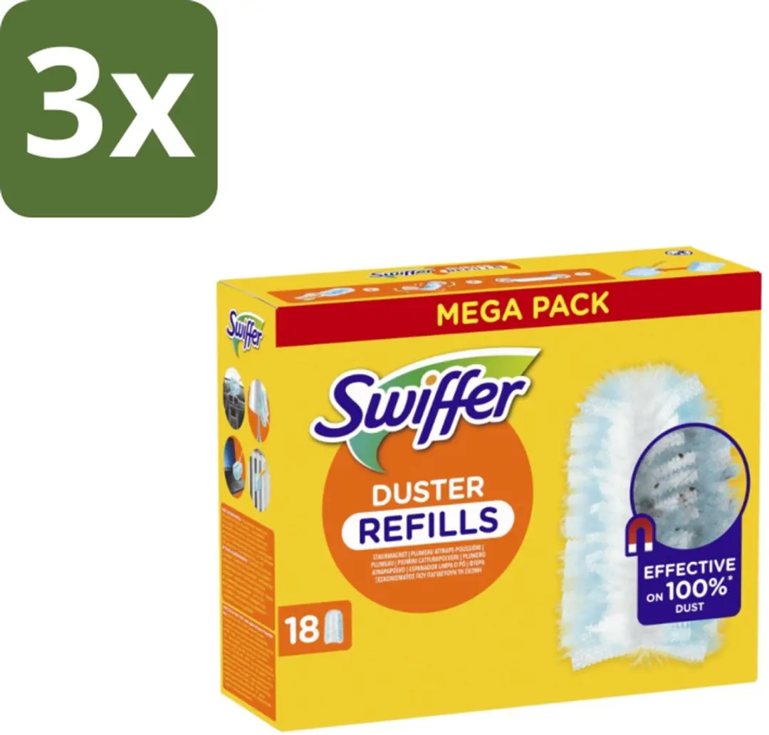 Swiffer Duster Navullingen 3x27 Stuks