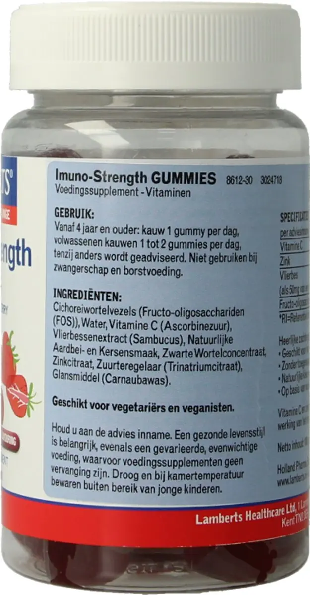 Lamberts Imuno-Strength Gummies 60 Stuks
