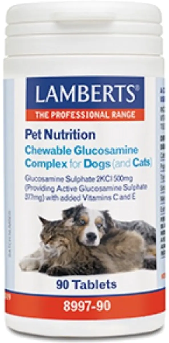 Lamberts Glucosamine Kauwtabletten 90 Stuks
