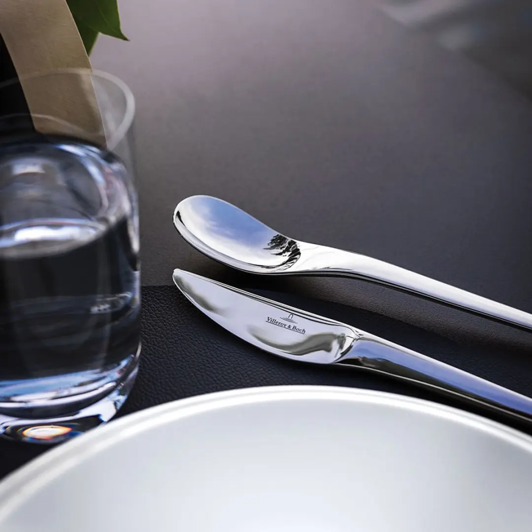 Villeroy & Boch NewMoon Tafelmessen - 6 Stuks - Zilver - afbeelding 3 van 3