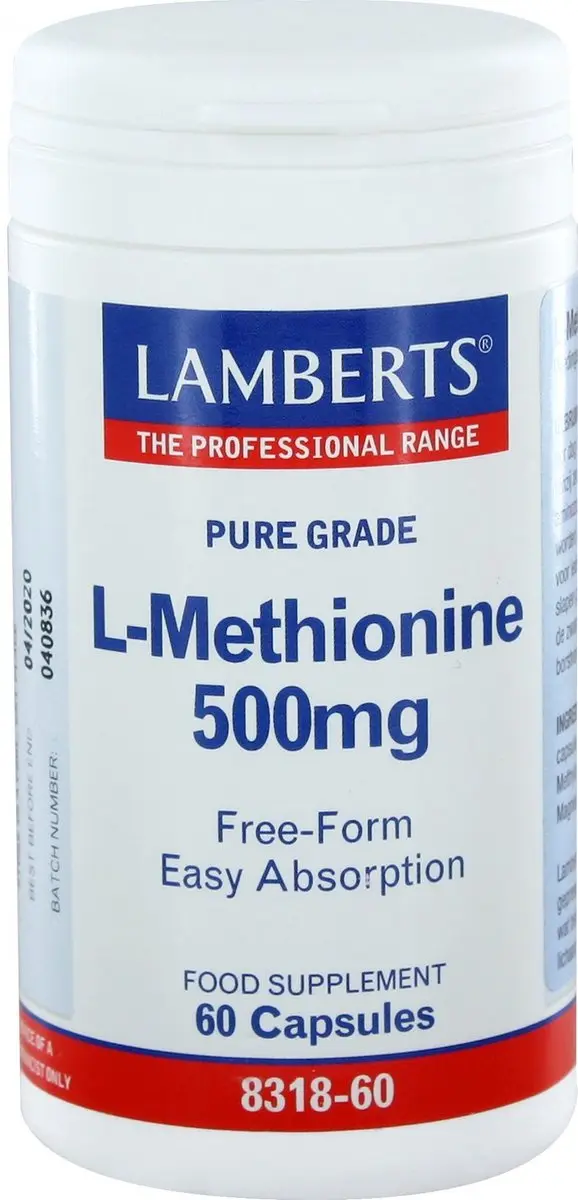 Lamberts L-Methionine 500mg