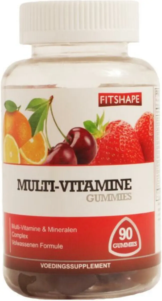 Fitshape Multivitamine Gummies 90 Stuks