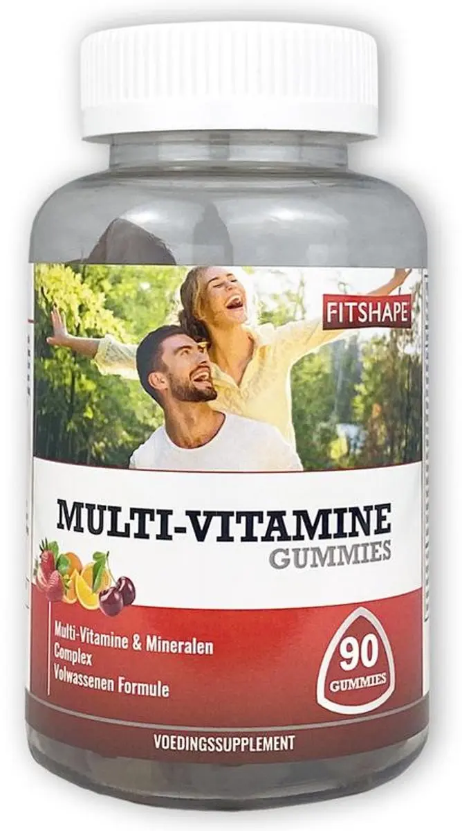 Fitshape Multivitamine Gummies 90 Stuks
