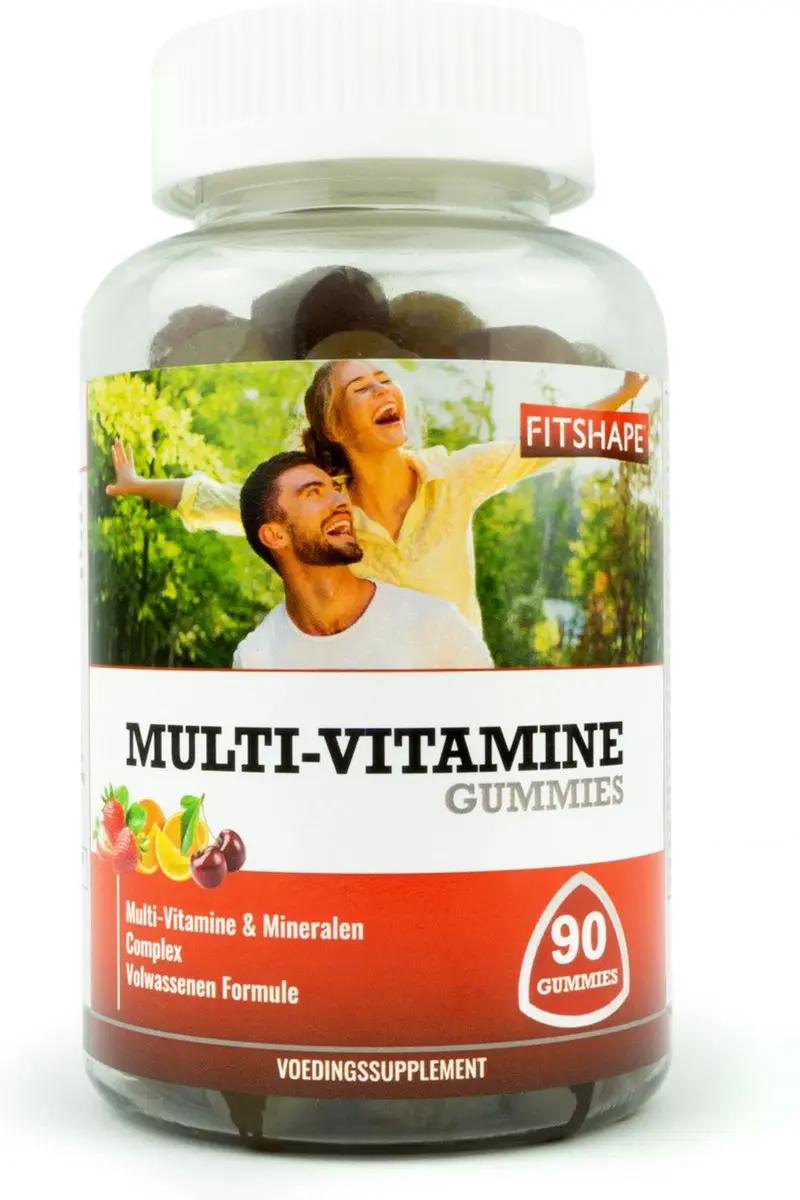 Fitshape Multivitamine Gummies 90 Stuks