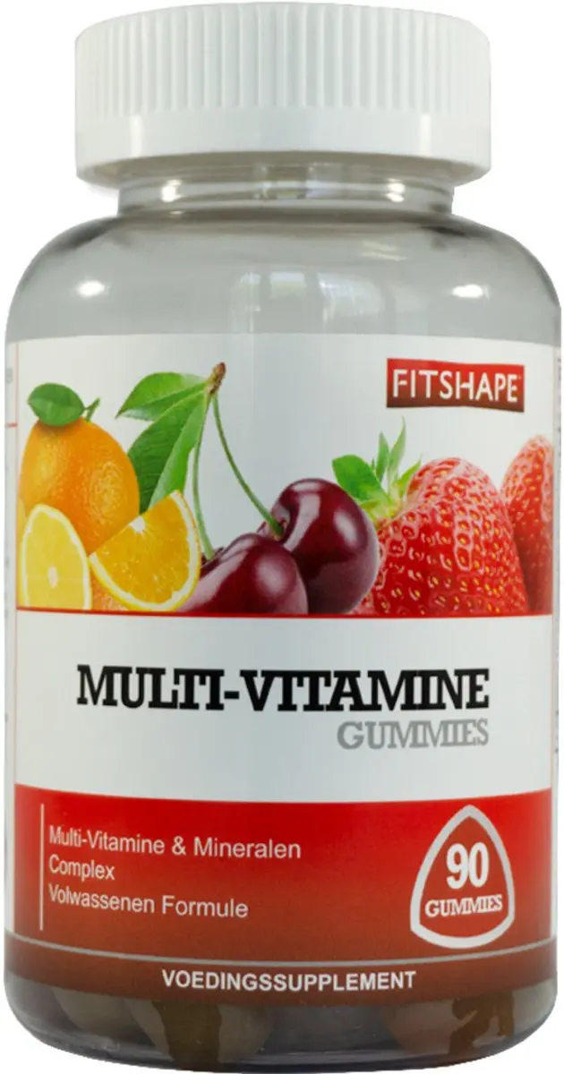 Fitshape Multivitamine Gummies 90 Stuks