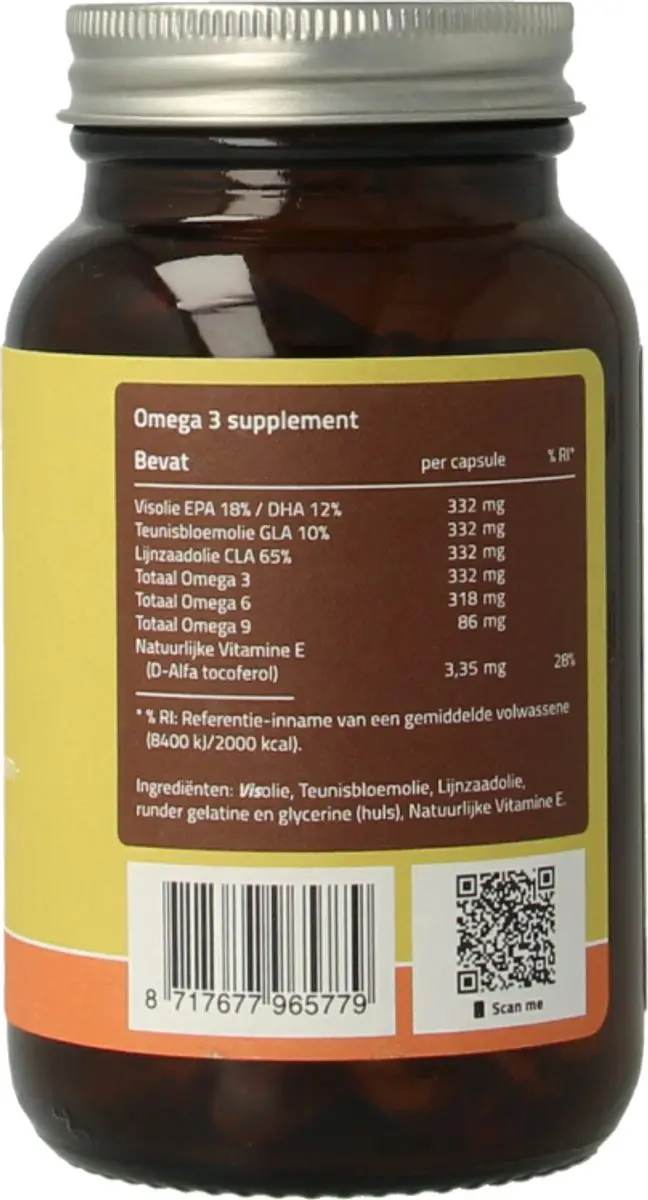 Mattisson Omega 3-6-9 Capsules 60 Stuks