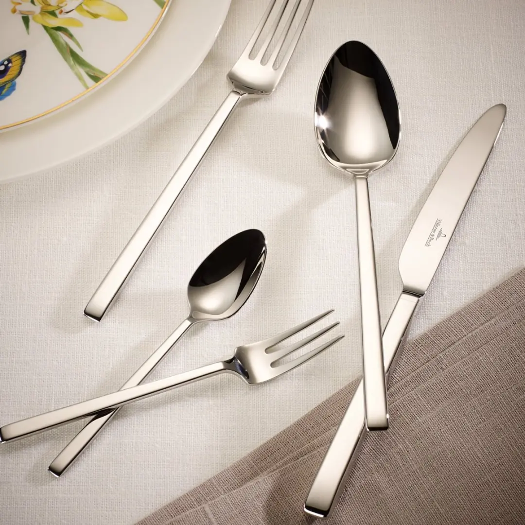 Villeroy & Boch La Classica Tafelmessen - 6 Stuks - Zilver