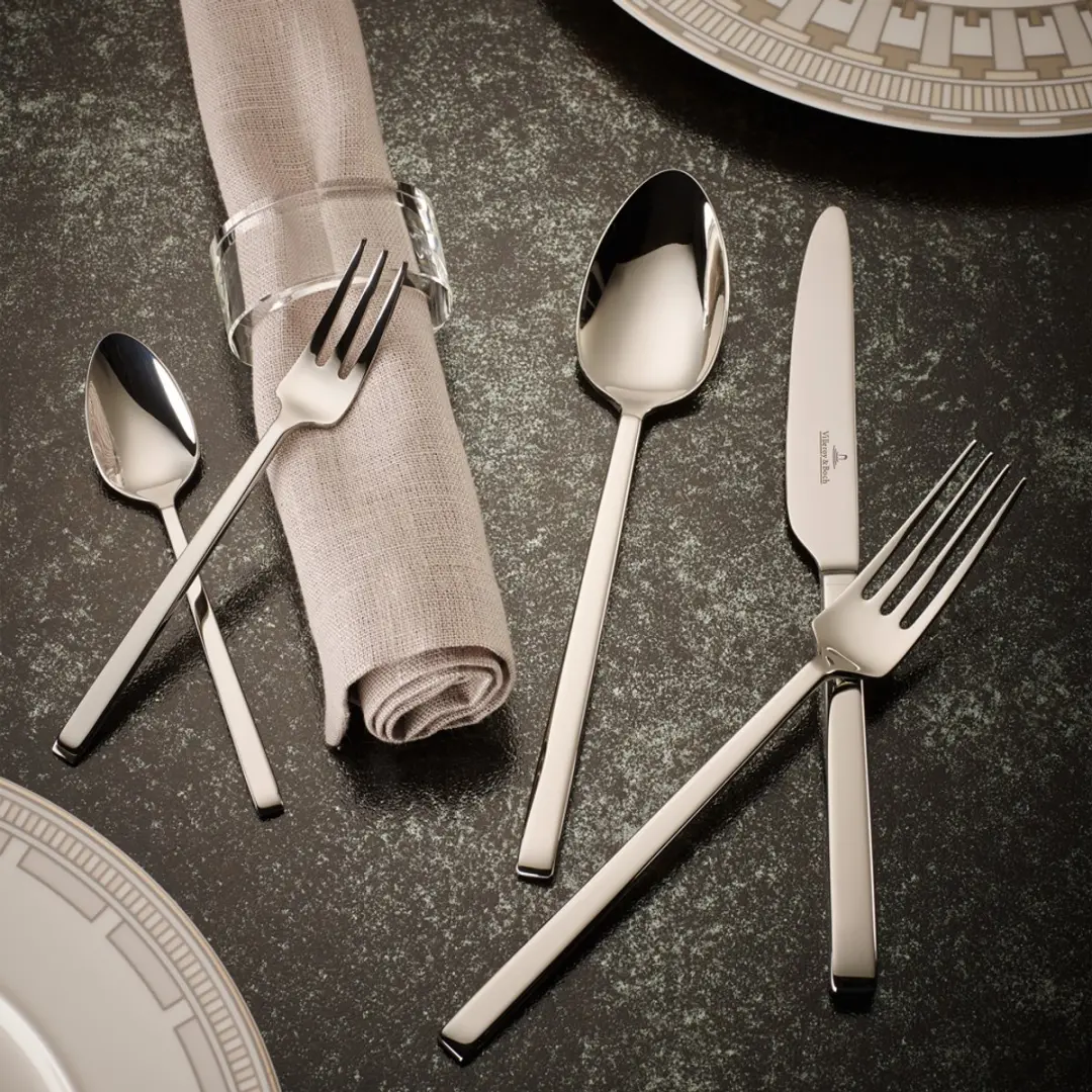 Villeroy & Boch La Classica Tafelmessen - 6 Stuks - Zilver
