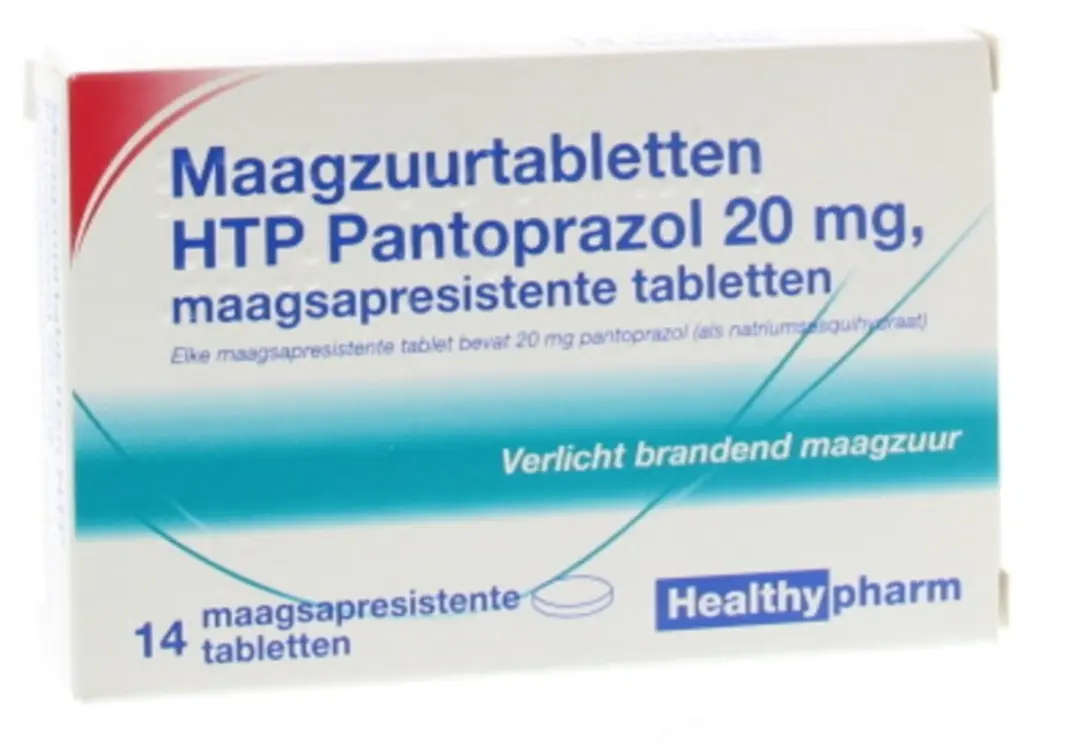 Healthypharm Maagzuurtabletten Pantoprazol 20mg