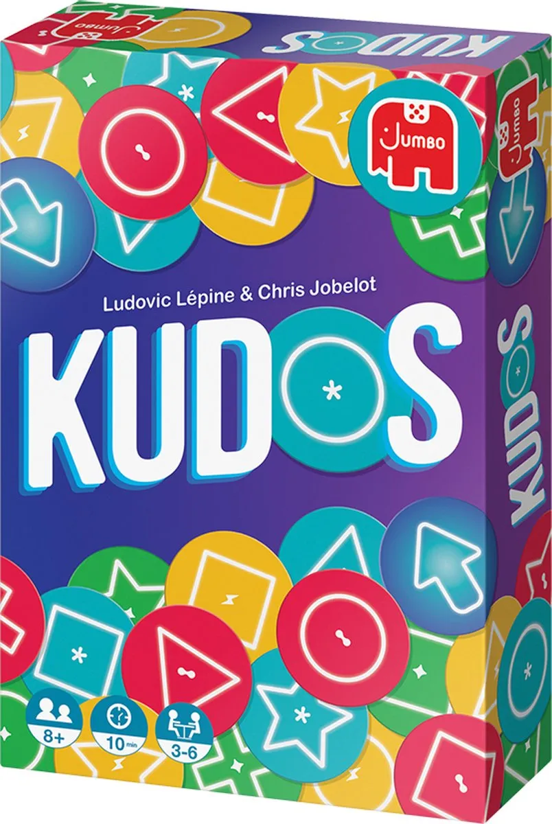 Jumbo Kudos Kaartspel - Actiespel - 3-6 Spelers
