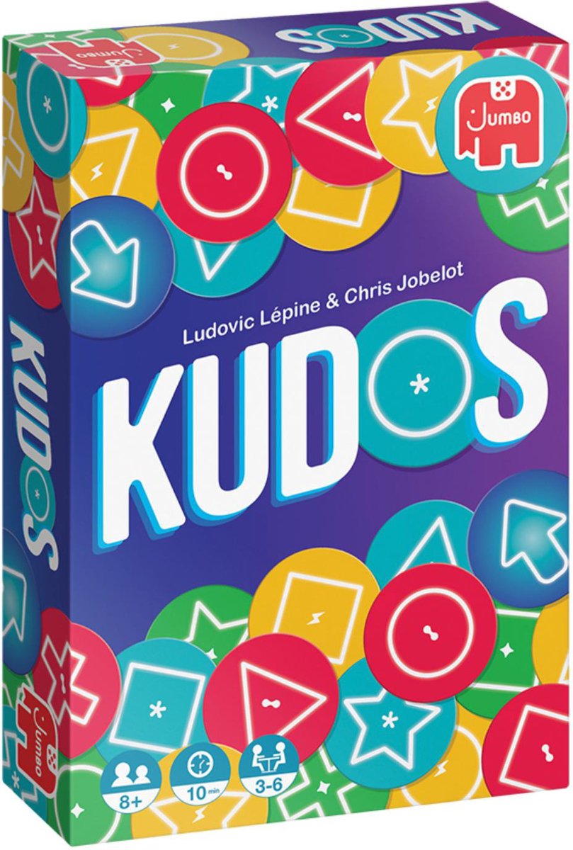 Jumbo - Kudos - Kaartspel - Vanaf 8 jaar - Actiespel - Voor 3-6 spelers