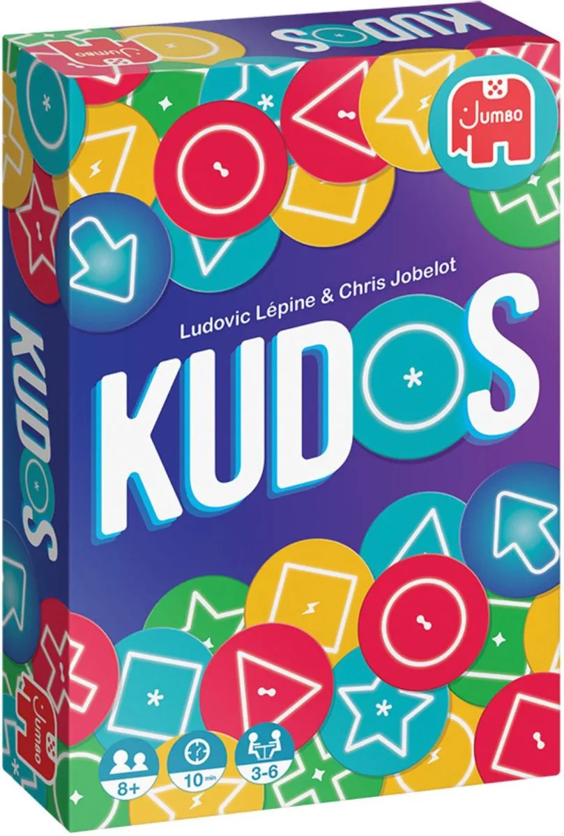 Jumbo Kudos Kaartspel - Actiespel - 3-6 Spelers