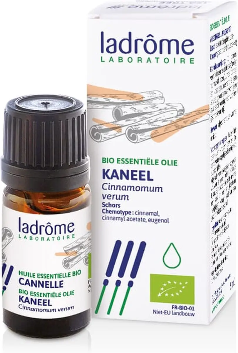 Ladrôme Kaneelboom Etherische Olie Bio 5g