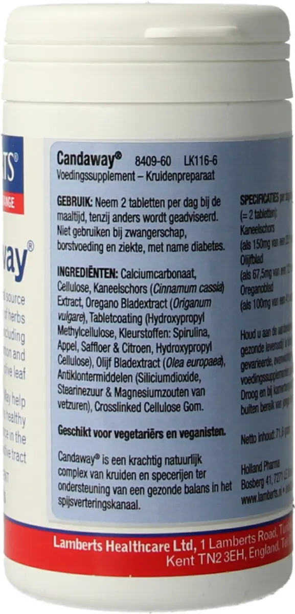 Lamberts Candaway 60 Tabletten - 60 mg