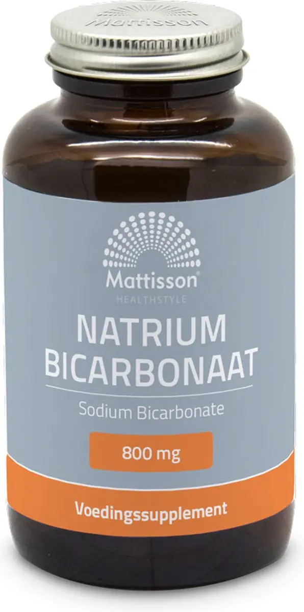 Mattisson Natriumbicarbonaat Capsules 800mg - 120 Stuks