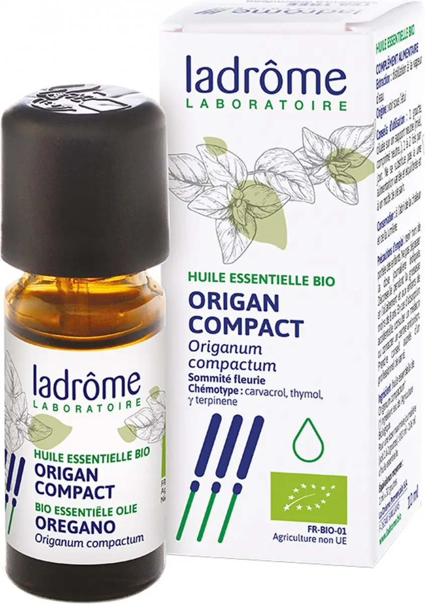 Ladrôme Oregano Etherische Olie Bio 10ml