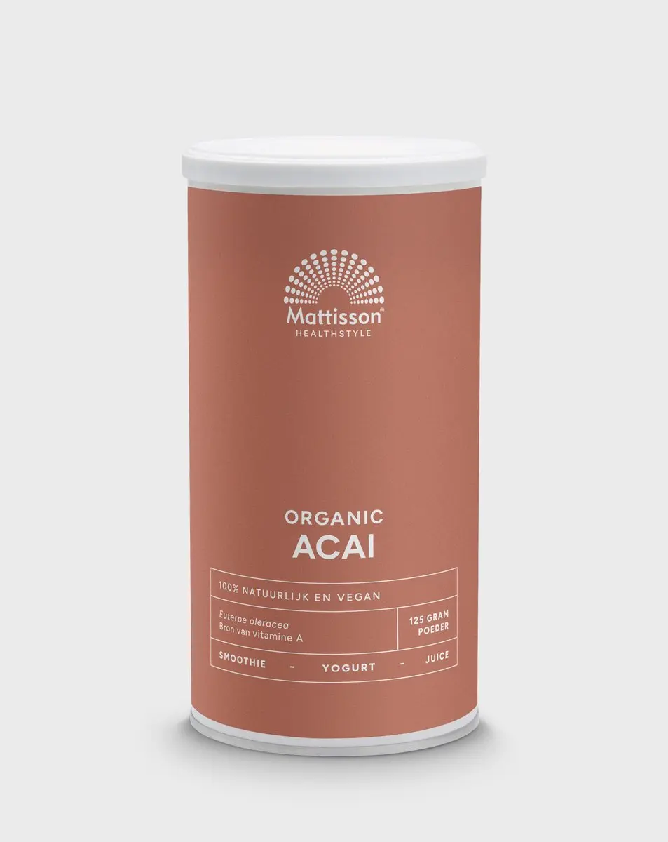 Mattisson Biologisch Acai Poeder 125g