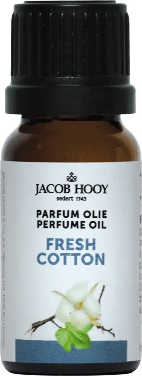 Jacob Hooy Parfumolie Fresh Cotton 10ml