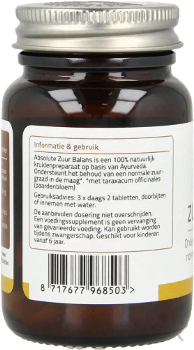 Mattisson Zuurbalans Rode Zeealg Extract 60 Tabletten