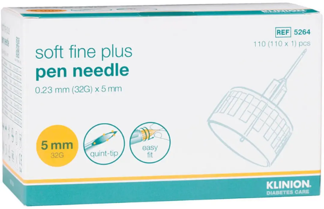 Klinion KDC Soft Fine PLUS Pennaalden 32G 110 Stuks