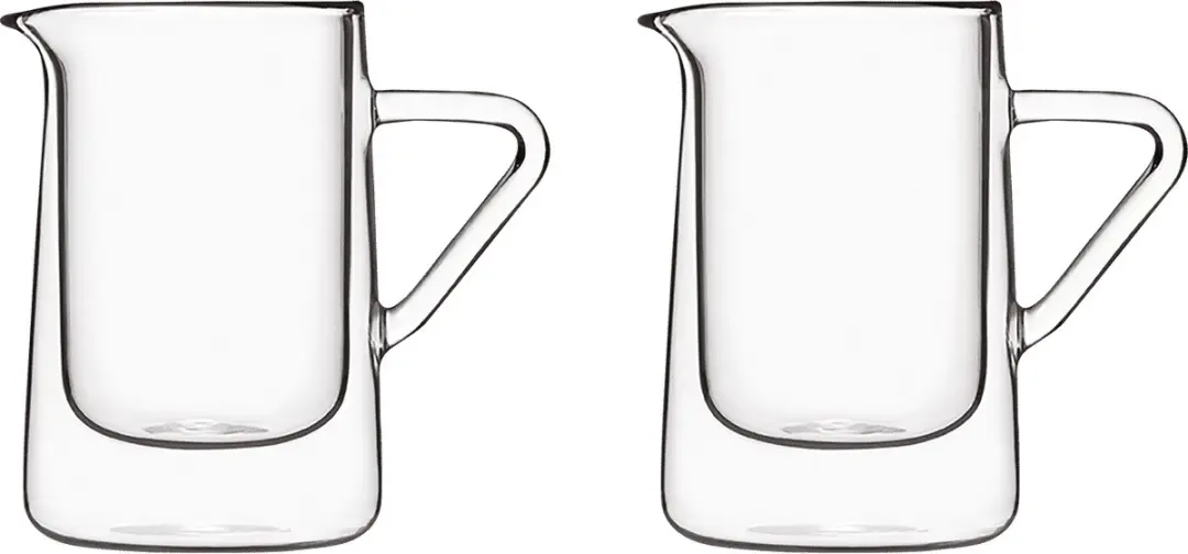 Luigi Bormioli Thermic Glass Melkkan Set 2 Stuks - 14,5cl - Dubbelwandig