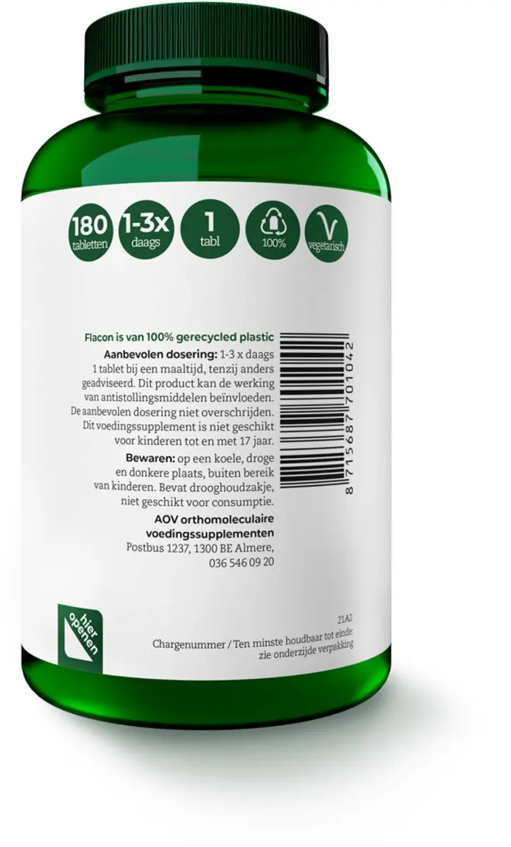 AOV Ortho Basis 104 - 2x180 Tabletten