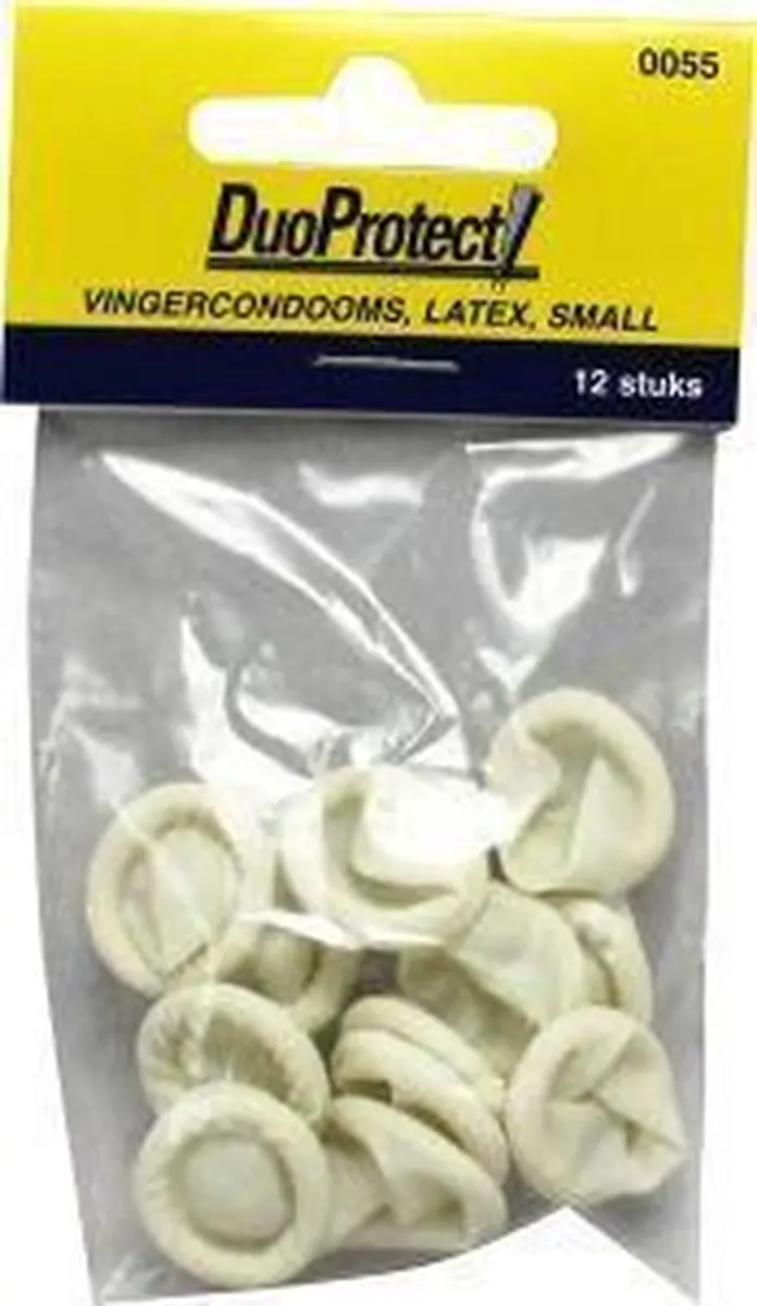 Duoprotect Vingercondooms S 0055 - Zwart