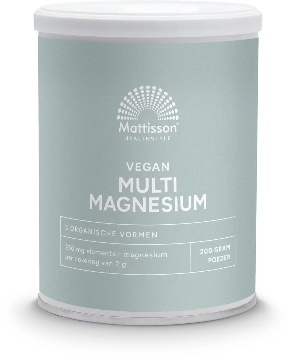 Mattisson Multi Magnesium Poeder 200g