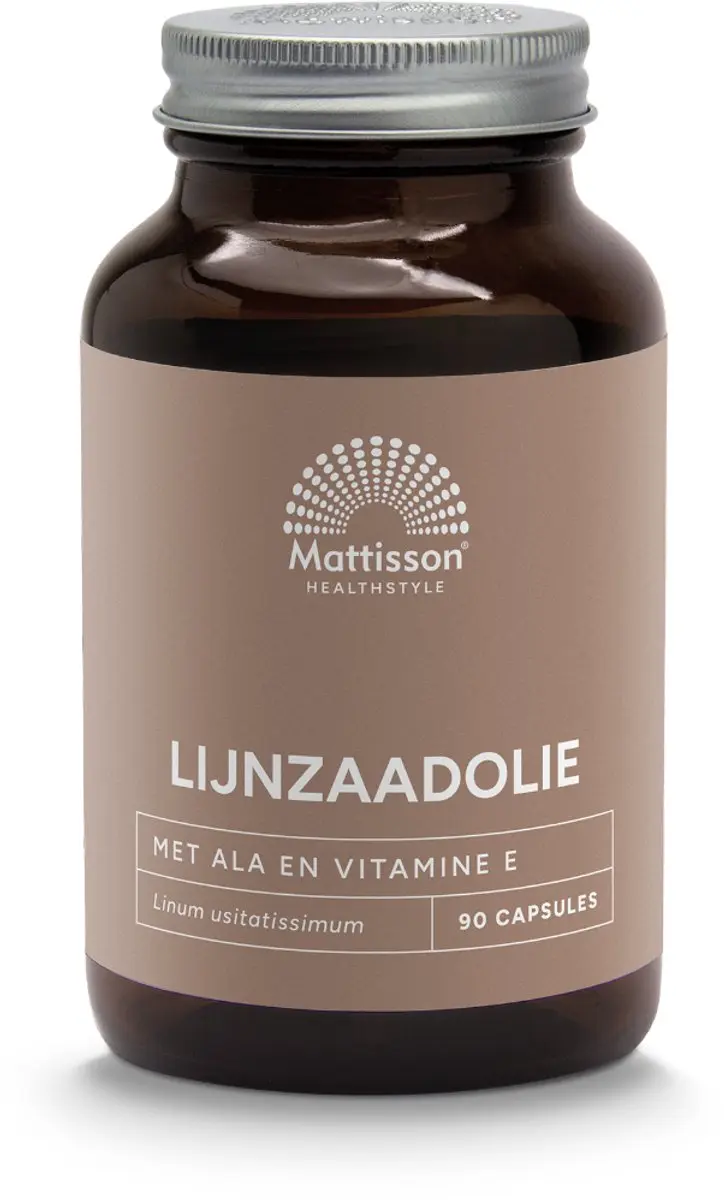 Mattisson Lijnzaadolie 1000mg 90 Capsules