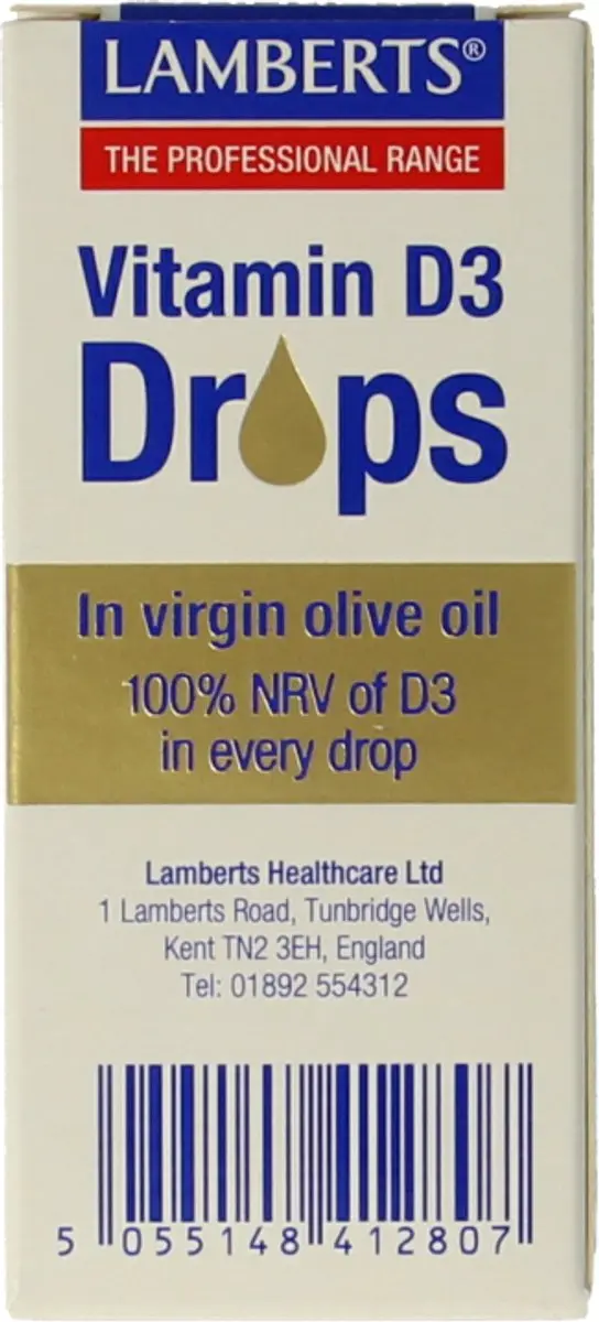 Lamberts Vitamine D3 Druppels 20ml