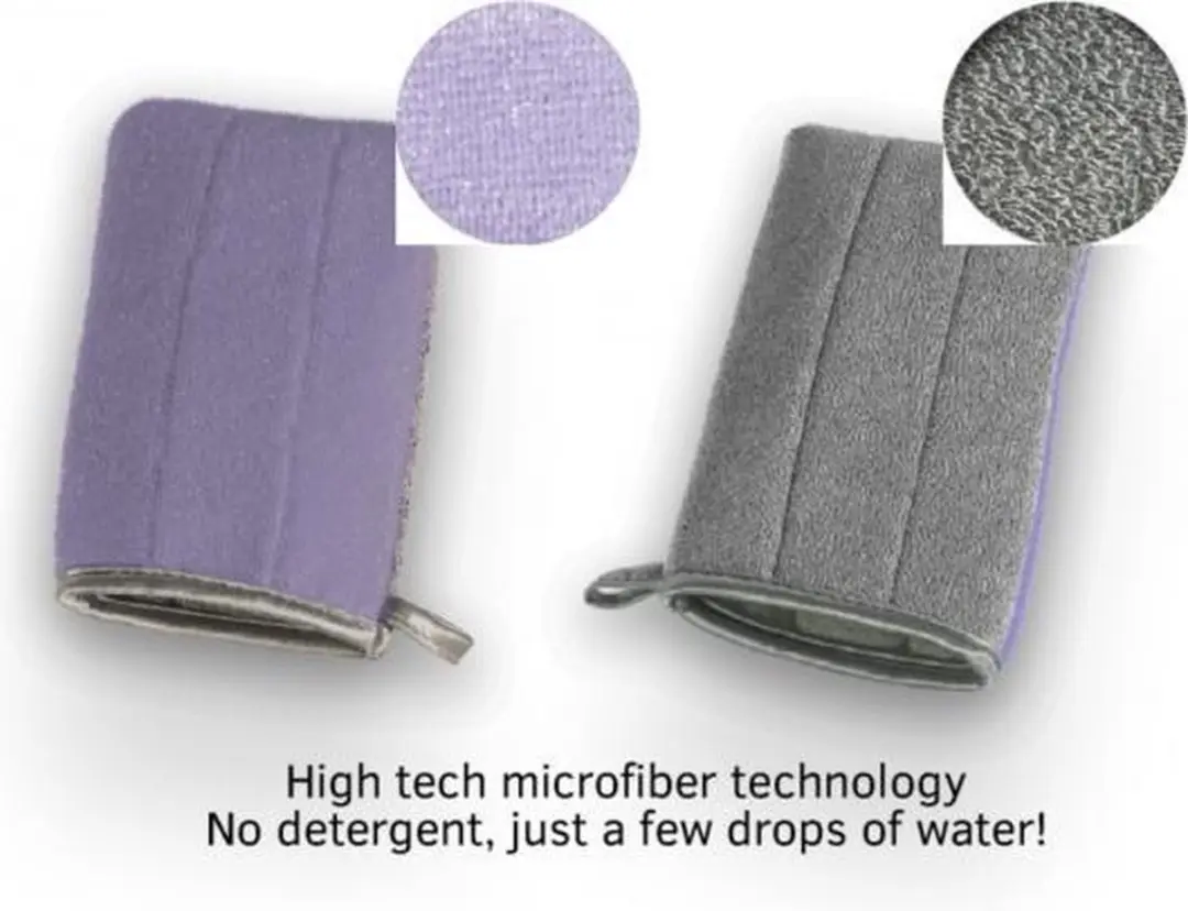 Hagerty Microfiber Handschoenen - Paars/Grijs - 3 Stuks