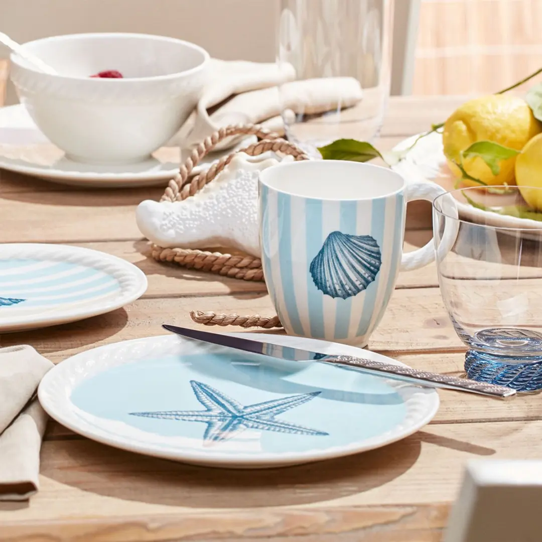Villeroy & Boch Montauk Tafelmessen - 6 Stuks - Zilver