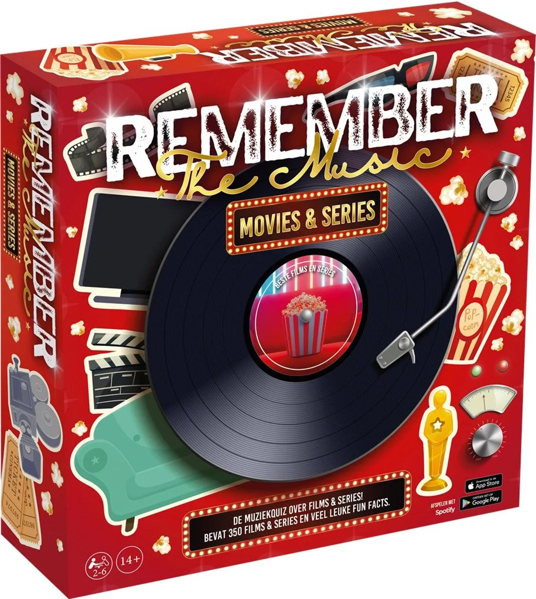 Asmodee Remember the Music Movies & Series Bordspel - 2-6 Spelers