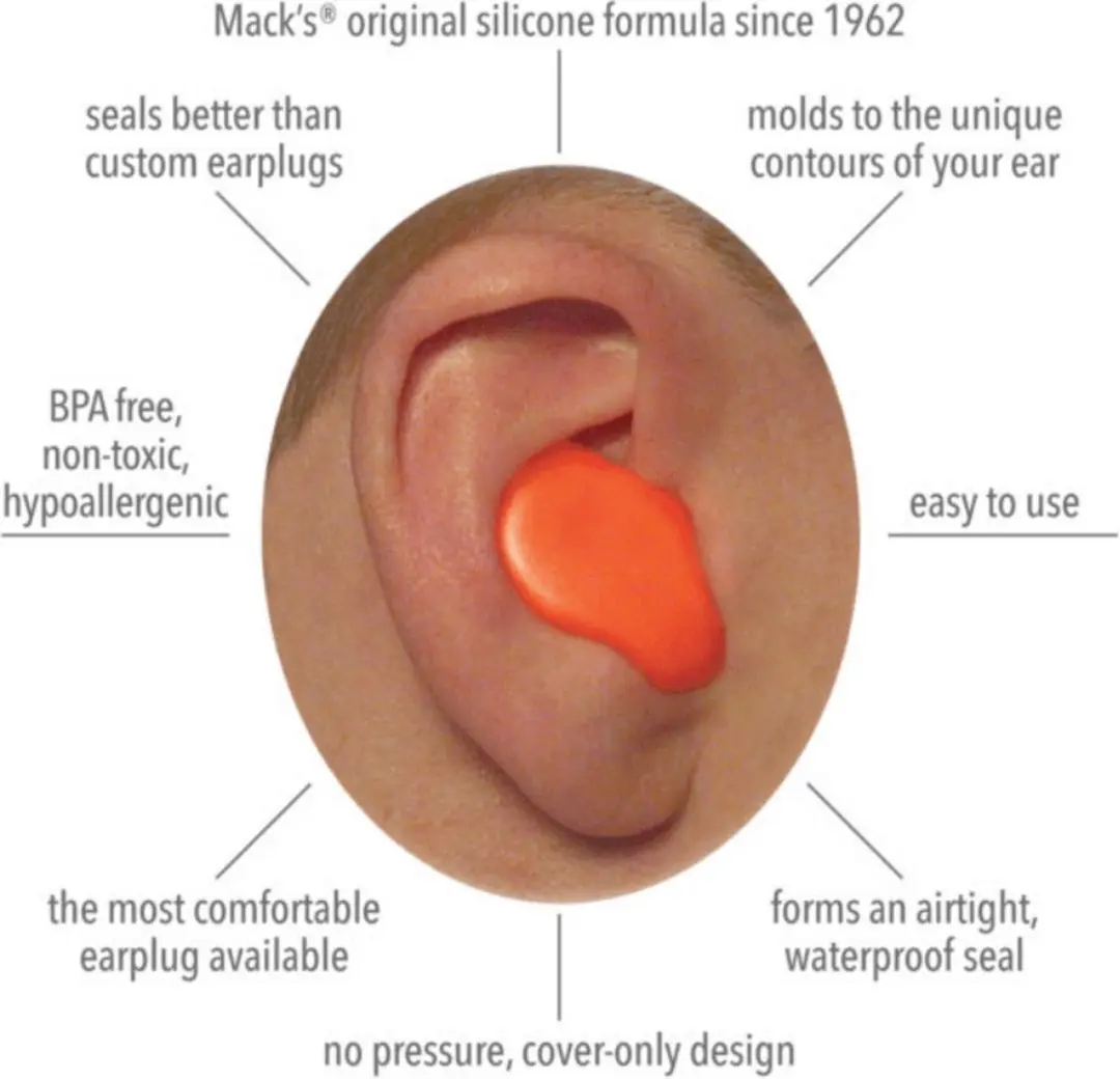 Macks Kids Earplugs Pillow Soft Oordoppen - 6 Paar