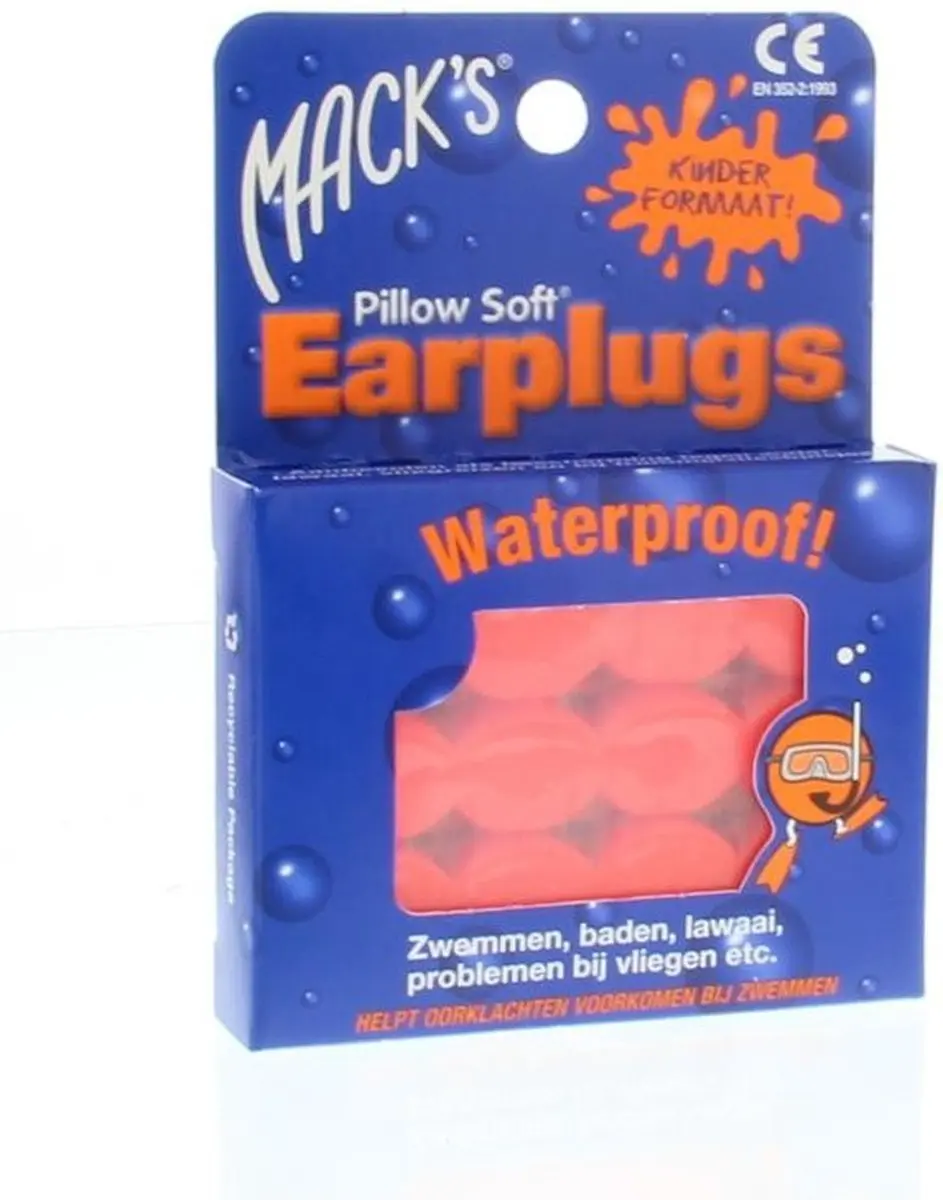 Macks Kids Earplugs Pillow Soft Oordoppen