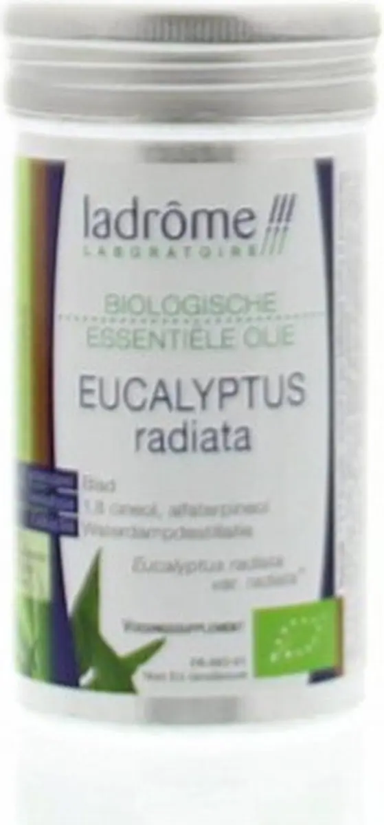 Ladrôme Eucalyptus Radiata Etherische Olie Bio 10g - afbeelding 6 van 6