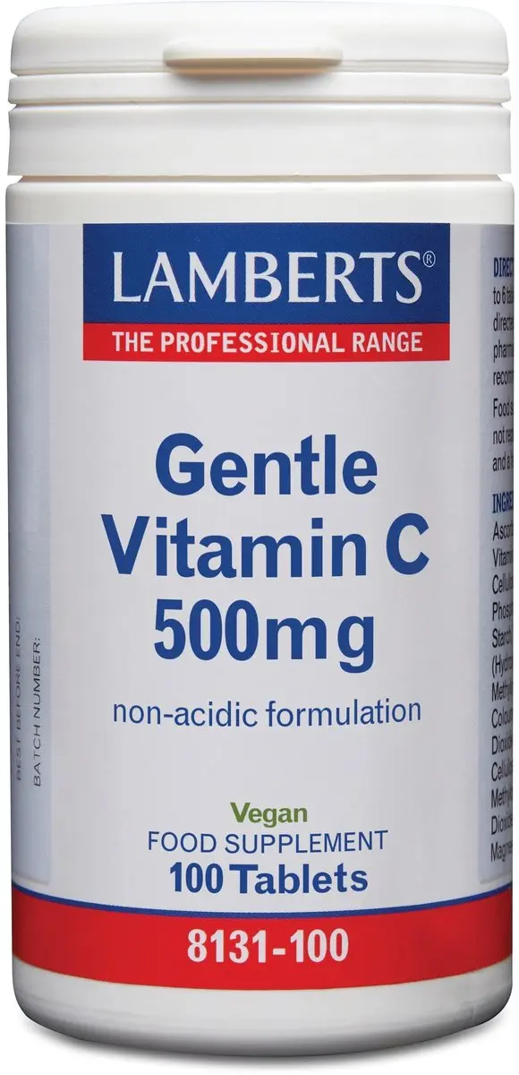 Lamberts Vitamine C 500 Gentle L8131 - 100 Stuks