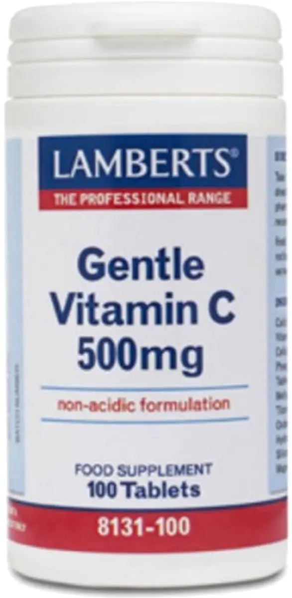 Lamberts Vitamine C 500 Gentle L8131 - 100 Stuks