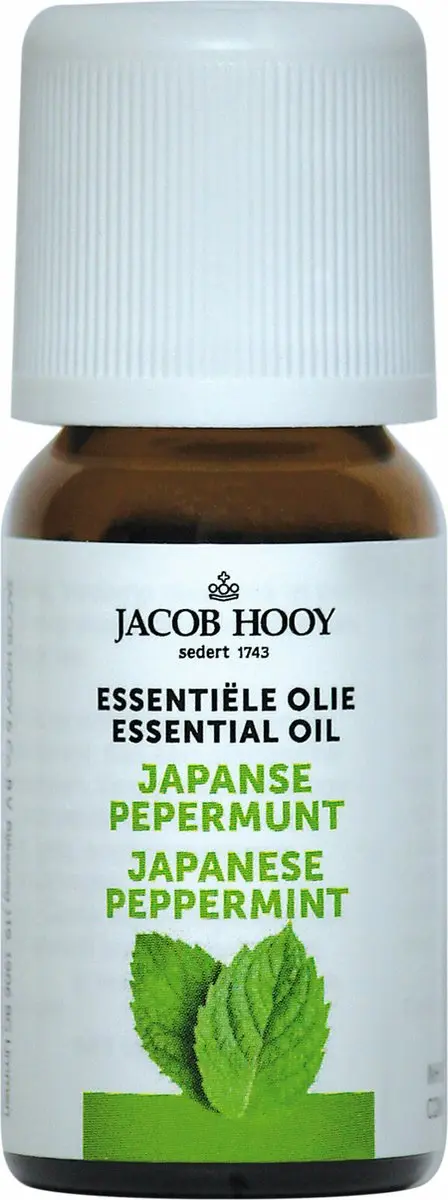 Jacob Hooy Japanse Pepermunt Etherische Olie 10ml