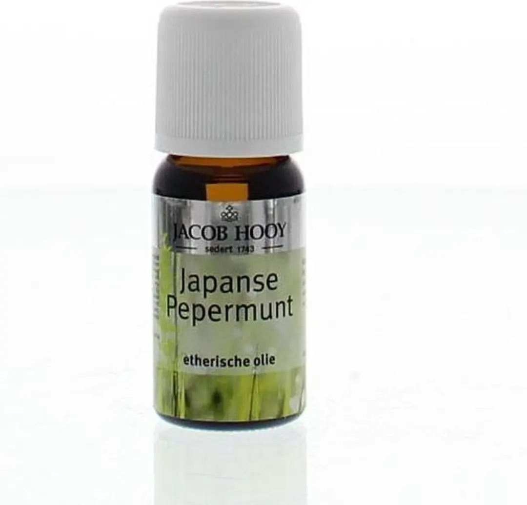 Jacob Hooy Japanse Pepermunt Etherische Olie 10ml
