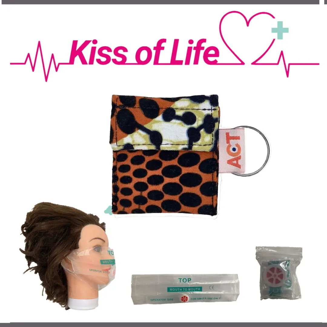 Kiss of Life CPR Sleutelhanger