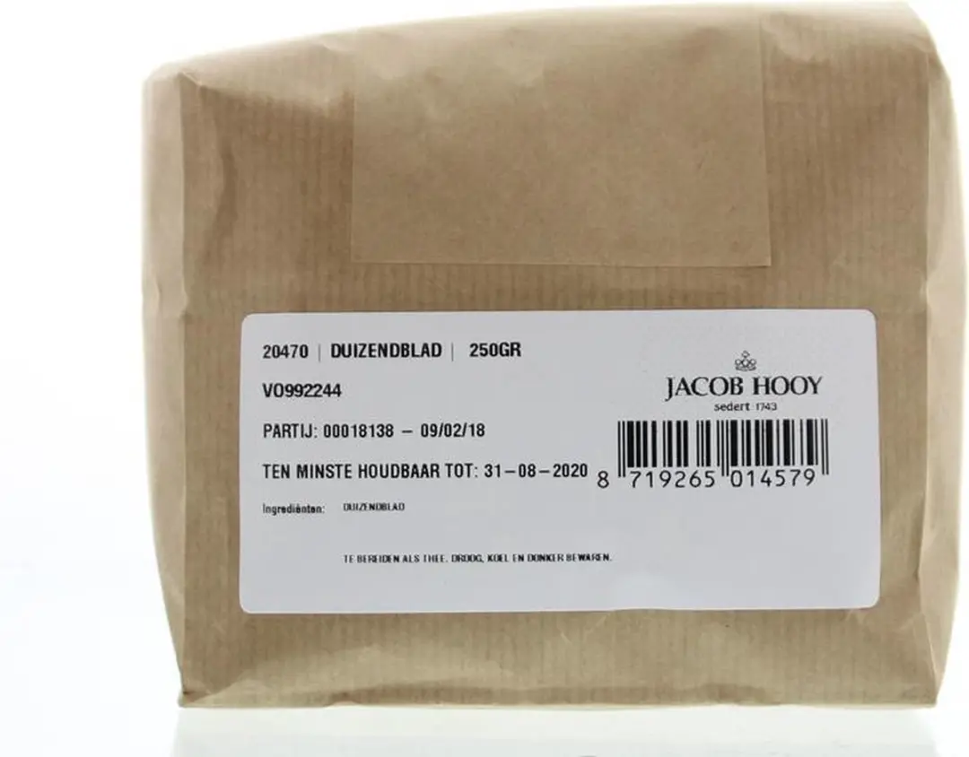 Jacob Hooy Duizendblad Gesneden 250g