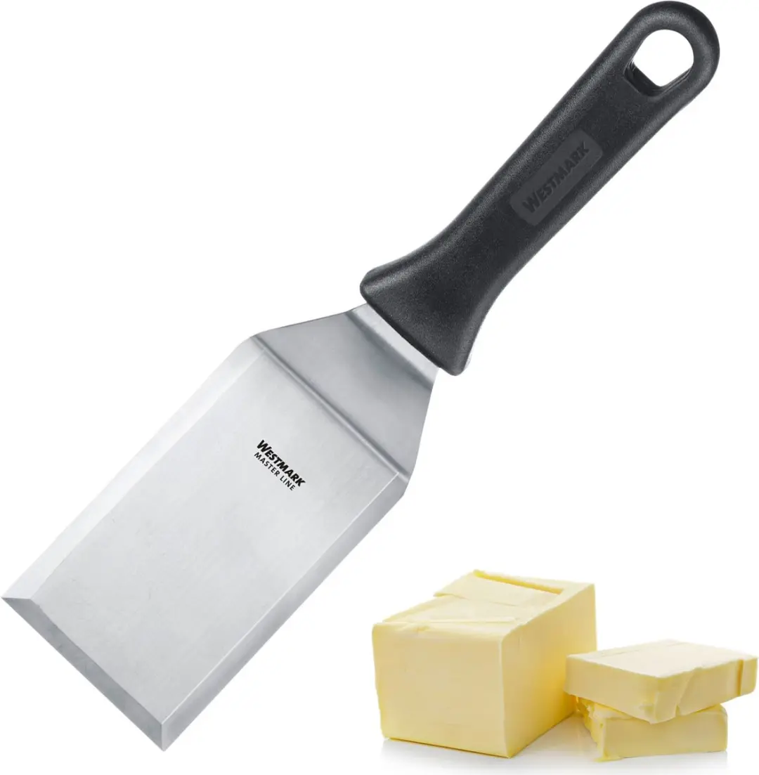 Westmark Master Line Spatel 28cm - 7x11,5cm - RVS/Kunststof - Zwart/Zilver - afbeelding 6 van 6