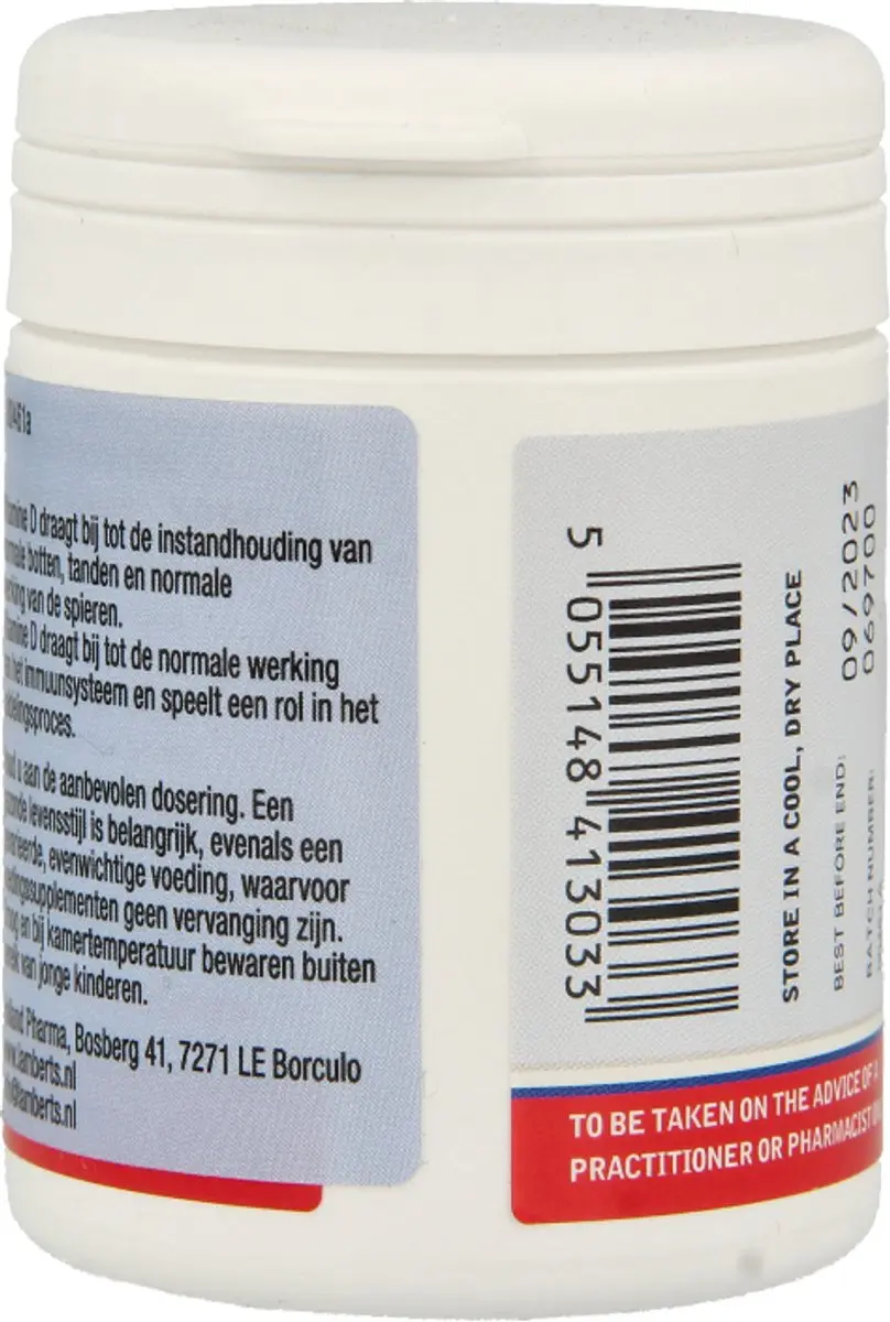 Lamberts Vitamine D3 2000IE 120 Capsules