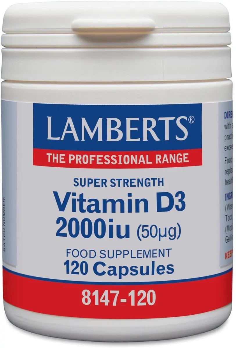 Lamberts Vitamine D3 2000IE 120 Capsules