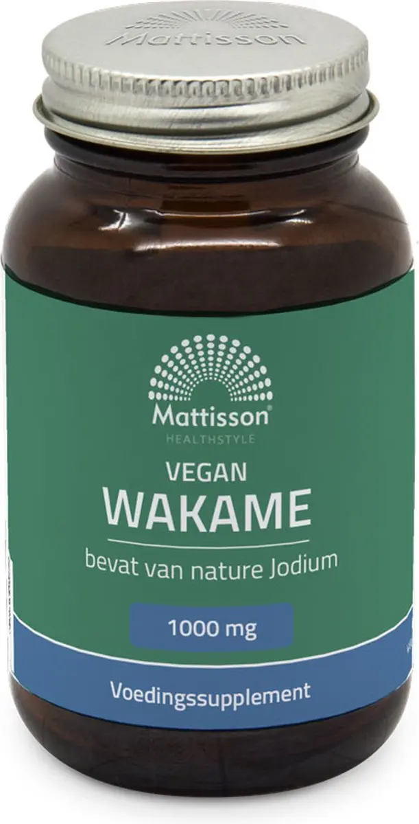 Mattisson Wakame 1000mg Voedingssupplement 60 Capsules