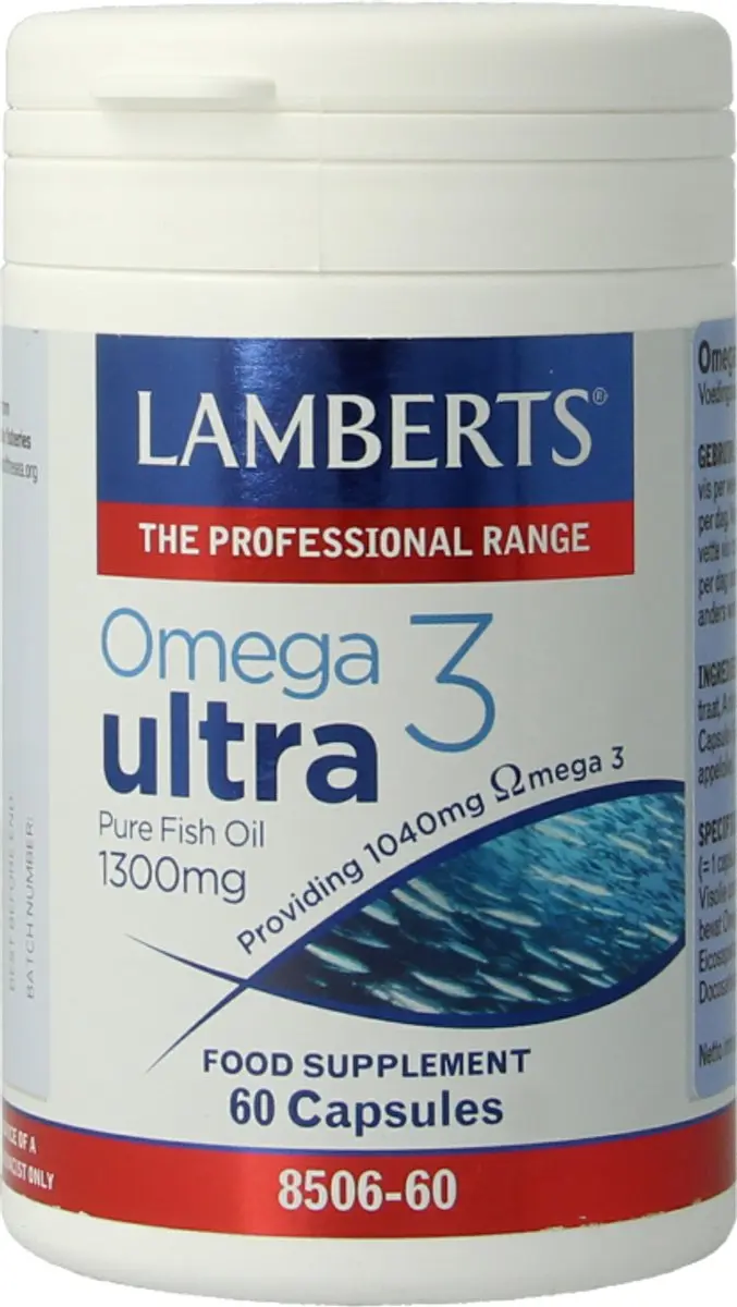 Lamberts Visolie Omega 3 1300mg - 60 Capsules