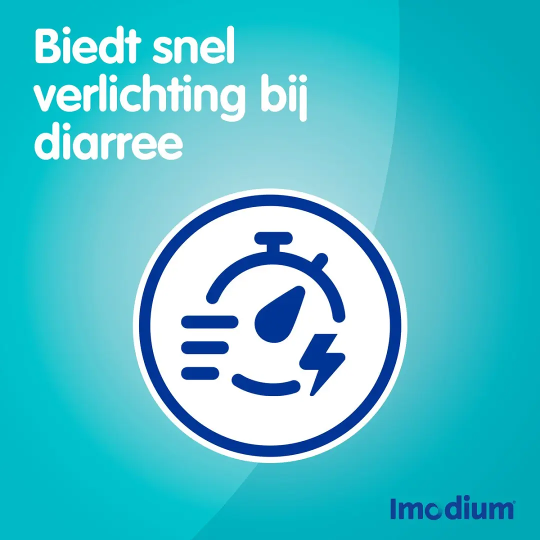 Imodium Capsules 2mg - 12 Stuks