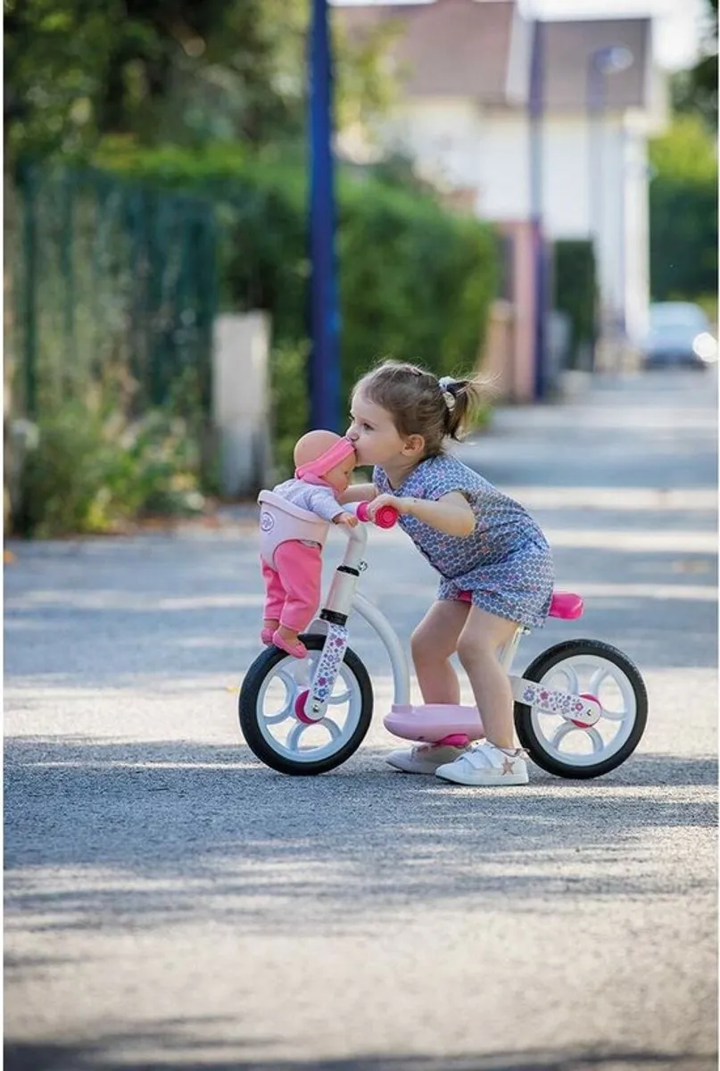 Smoby Corolle Balance Bike Comfort 8 Inch - Roze